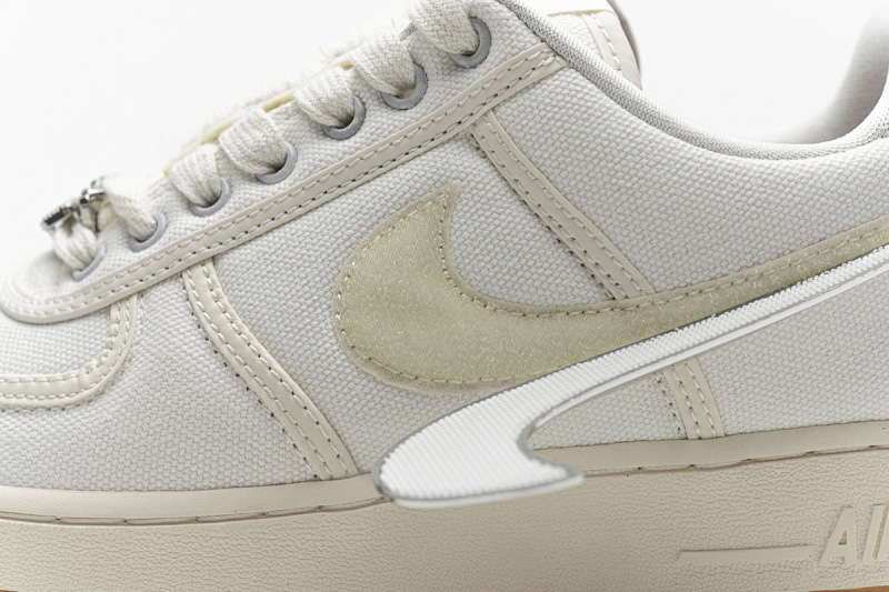 【CA3TS】米黄换勾 STOS版耐克空军一号板鞋 AQ4211-101 Travis Scott x Nike Air Force 1“Sail”