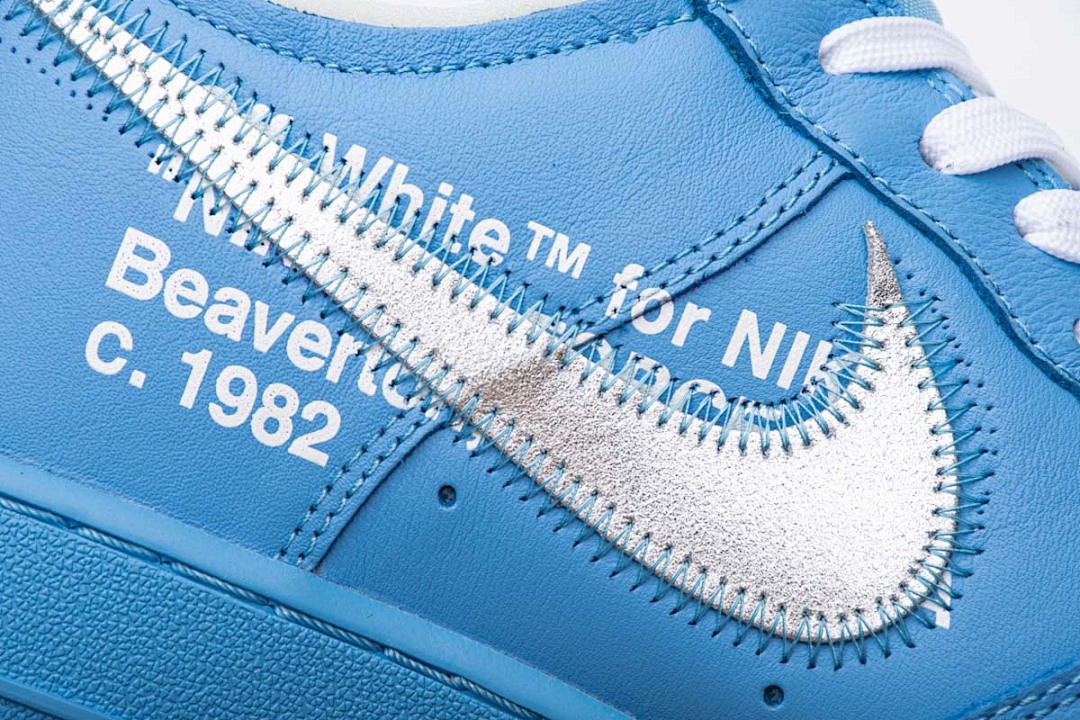 【CA3TS】蓝色OW STOS版空军低帮联名板鞋 CI1173-400 OFF White X Air Force 1 ’07 Low MCA