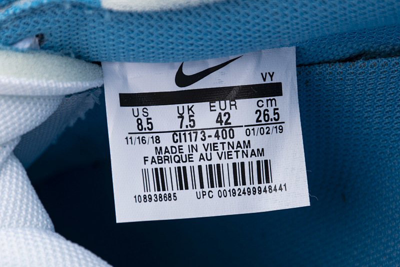 【CA3TS】蓝色OW STOS版空军低帮联名板鞋 CI1173-400 OFF White X Air Force 1 ’07 Low MCA