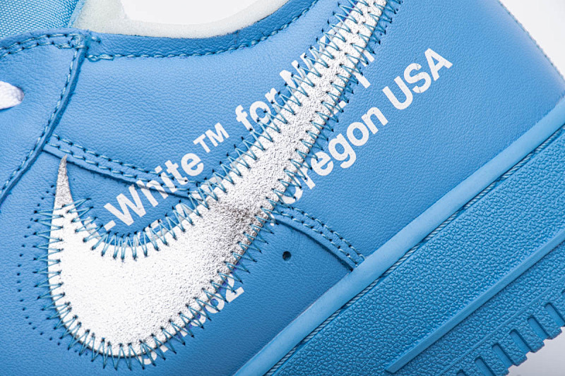 【CA3TS】蓝色OW STOS版空军低帮联名板鞋 CI1173-400 OFF White X Air Force 1 ’07 Low MCA