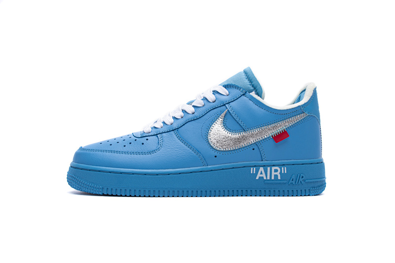 【CA3TS】蓝色OW STOS版空军低帮联名板鞋 CI1173-400 OFF White X Air Force 1 ’07 Low MCA