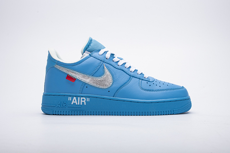 【CA3TS】蓝色OW STOS版空军低帮联名板鞋 CI1173-400 OFF White X Air Force 1 ’07 Low MCA