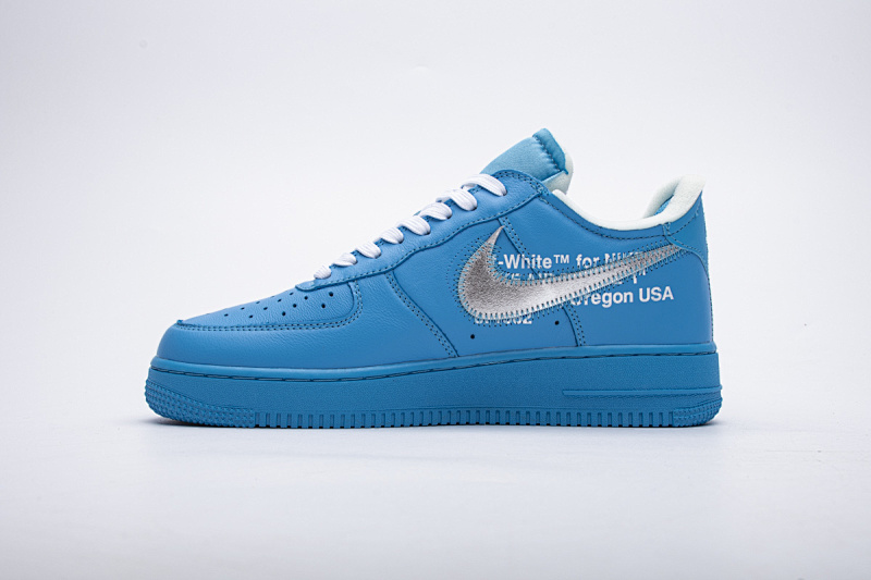 【CA3TS】蓝色OW STOS版空军低帮联名板鞋 CI1173-400 OFF White X Air Force 1 ’07 Low MCA