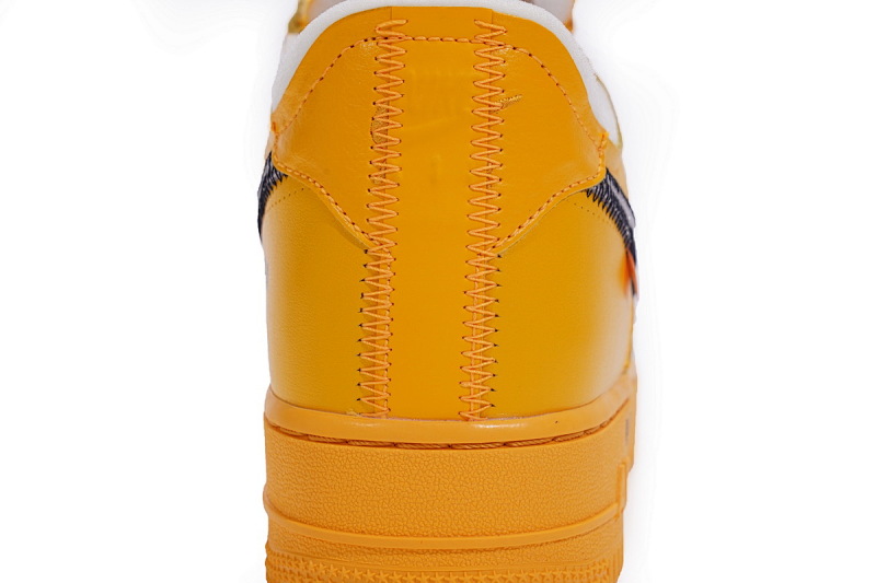 【CA3TS】黄皮 STOS版空军低帮联名板鞋 DD1876-700 Off-White x Nike Air Force 1 Low University Gold