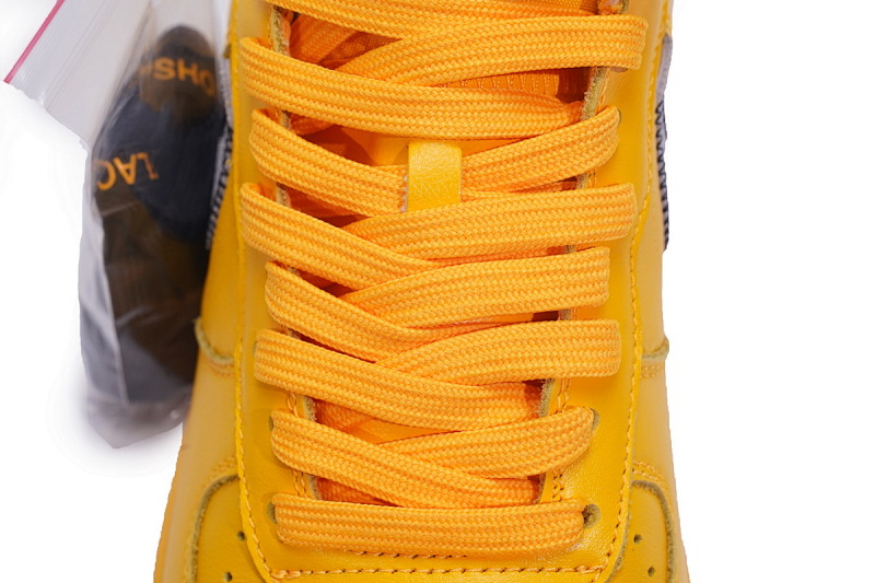 【CA3TS】黄皮 STOS版空军低帮联名板鞋 DD1876-700 Off-White x Nike Air Force 1 Low University Gold