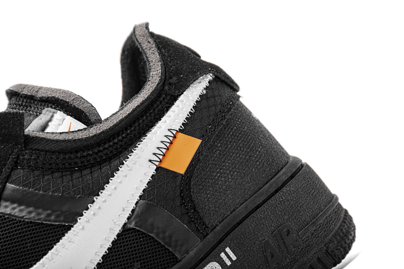 【CA3TS】空军网纱黑 STOS版空军低帮联名板鞋 AO4606-001 OFF White X Air Force 1 Low Black