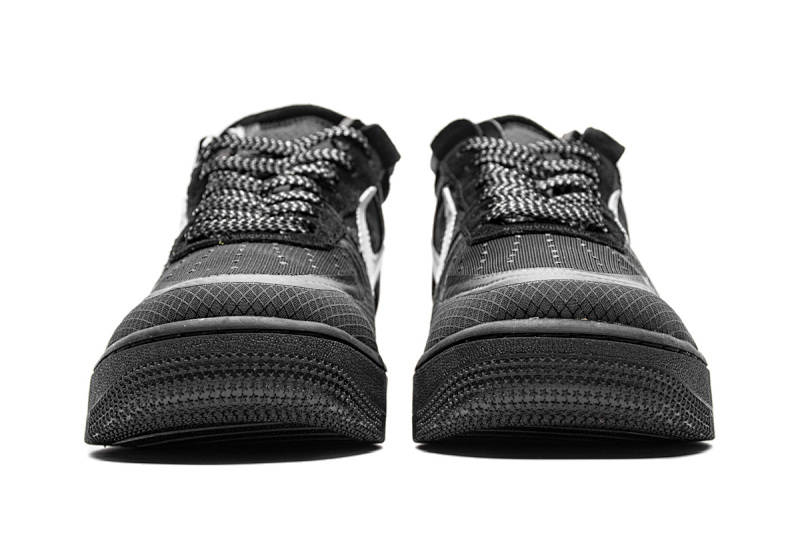 【CA3TS】空军网纱黑 STOS版空军低帮联名板鞋 AO4606-001 OFF White X Air Force 1 Low Black