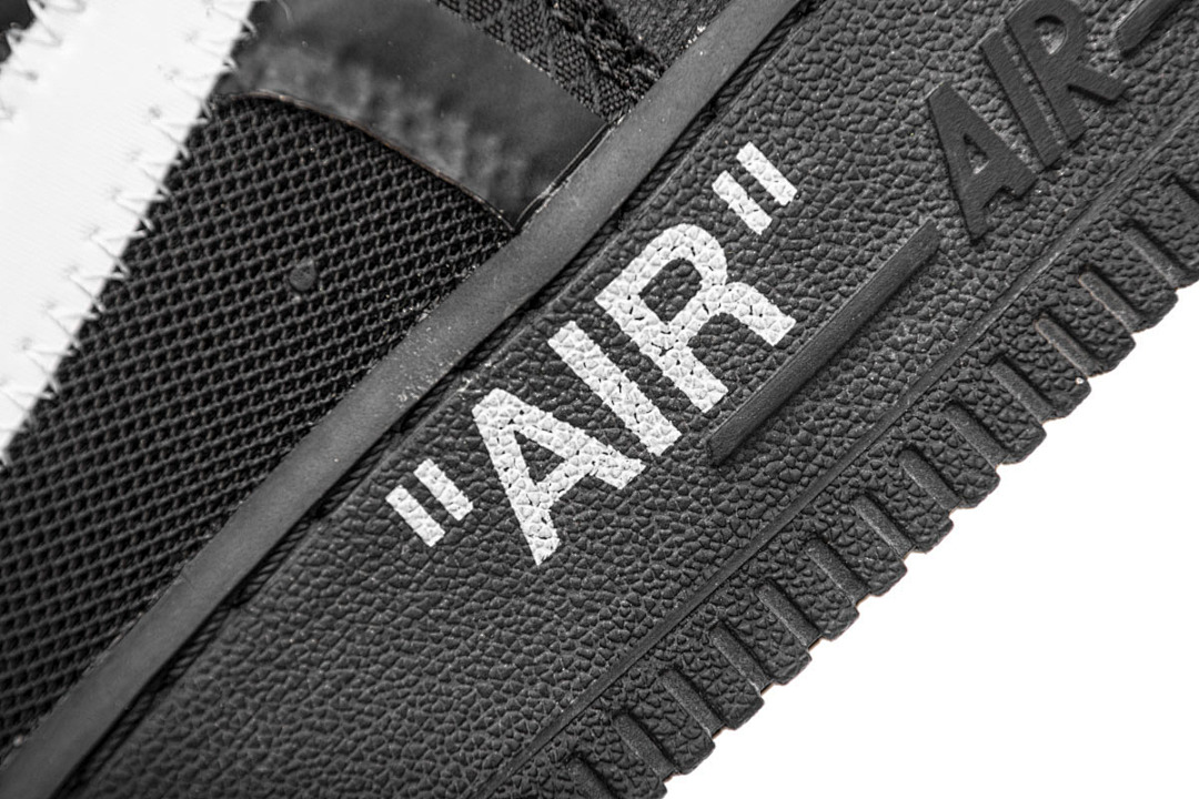【CA3TS】空军网纱黑 STOS版空军低帮联名板鞋 AO4606-001 OFF White X Air Force 1 Low Black