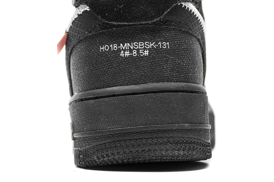 【CA3TS】空军网纱黑 STOS版空军低帮联名板鞋 AO4606-001 OFF White X Air Force 1 Low Black
