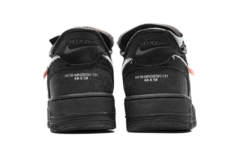 【CA3TS】空军网纱黑 STOS版空军低帮联名板鞋 AO4606-001 OFF White X Air Force 1 Low Black