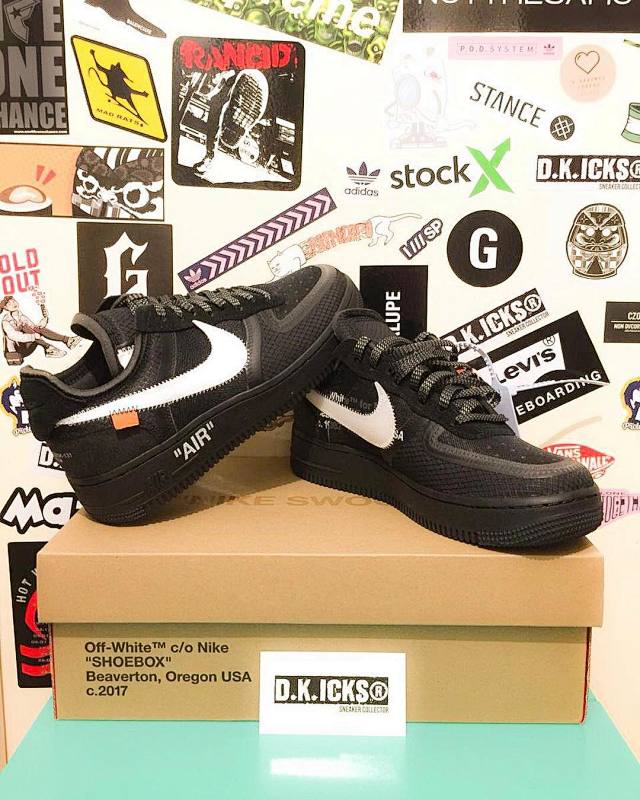 【CA3TS】空军网纱黑 STOS版空军低帮联名板鞋 AO4606-001 OFF White X Air Force 1 Low Black