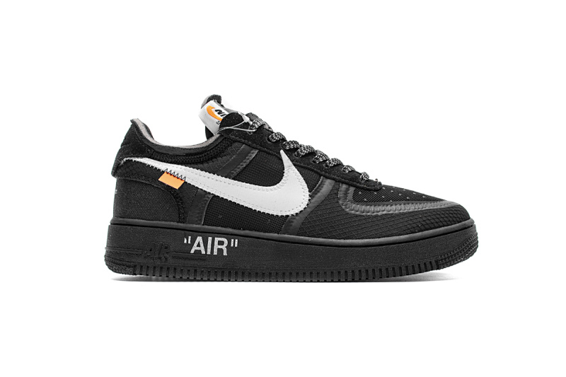 【CA3TS】空军网纱黑 STOS版空军低帮联名板鞋 AO4606-001 OFF White X Air Force 1 Low Black