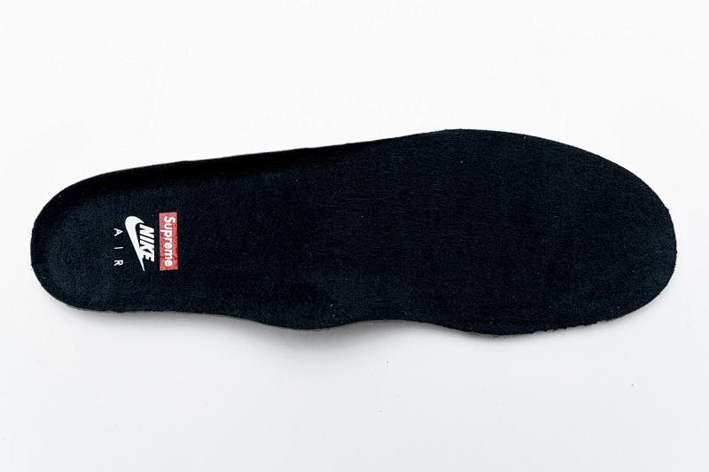 【BA9TS】SUP全黑 头层耐克空军低帮板鞋CU9225-001 Supreme x Air Force 1 Low Black