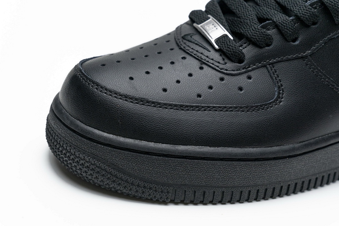 【BA9TS】SUP全黑 头层耐克空军低帮板鞋CU9225-001 Supreme x Air Force 1 Low Black