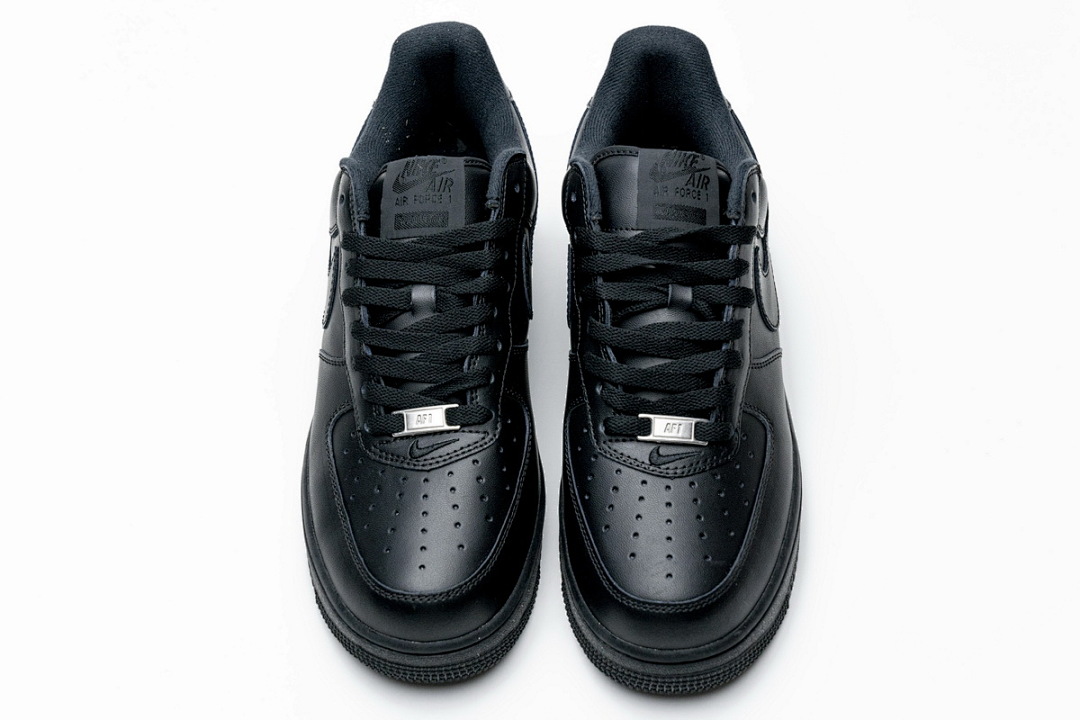 【BA9TS】SUP全黑 头层耐克空军低帮板鞋CU9225-001 Supreme x Air Force 1 Low Black