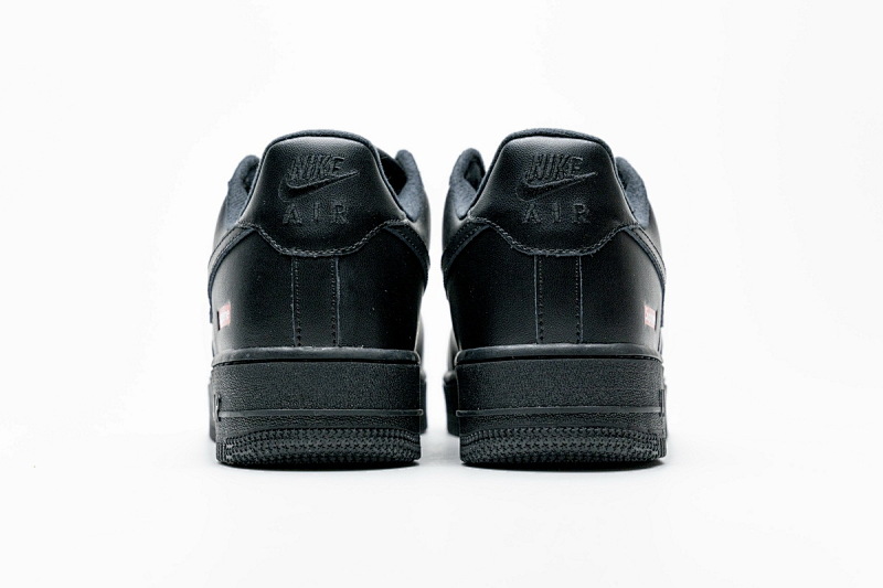 【BA9TS】SUP全黑 头层耐克空军低帮板鞋CU9225-001 Supreme x Air Force 1 Low Black