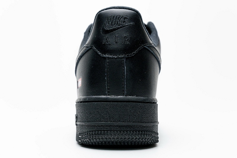 【BA9TS】SUP全黑 头层耐克空军低帮板鞋CU9225-001 Supreme x Air Force 1 Low Black