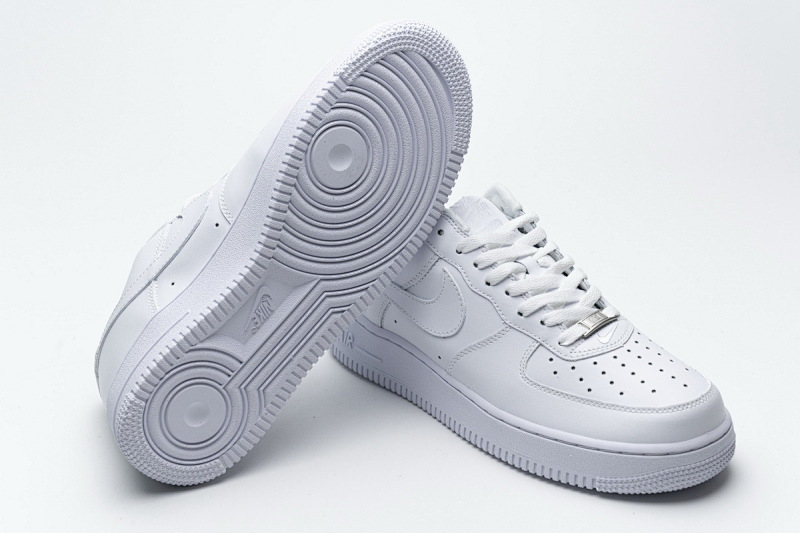 【BA9TS】SUP全白 头层耐克空军低帮板鞋CU9225-100 Supreme x Air Force 1 Low White