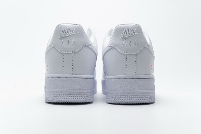 【BA9TS】SUP全白 头层耐克空军低帮板鞋CU9225-100 Supreme x Air Force 1 Low White