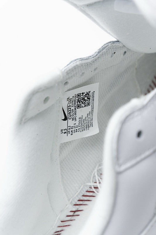 【BA9TS】SUP全白 头层耐克空军低帮板鞋CU9225-100 Supreme x Air Force 1 Low White