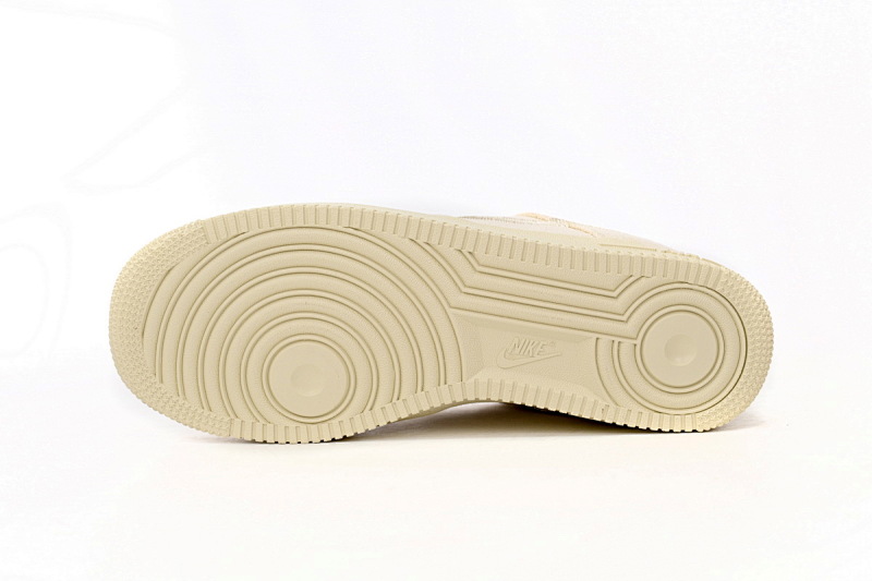 【BD5QF】斯图西米白 耐克空军一号板鞋 CZ9084-200 Stussy x Nike Air Force 1 Low “Fossil Stone”