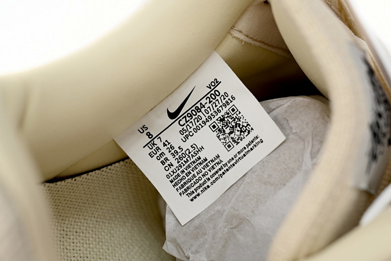 【BD5QF】斯图西米白 耐克空军一号板鞋 CZ9084-200 Stussy x Nike Air Force 1 Low “Fossil Stone”