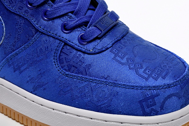 【BD5QF】丝绸蓝 耐克空军一号板鞋 CJ5290-400 CLOT x Nike Air Force 1 Low Premium Blue Silk