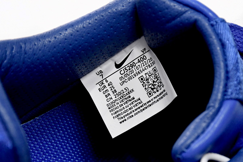 【BD5QF】丝绸蓝 耐克空军一号板鞋 CJ5290-400 CLOT x Nike Air Force 1 Low Premium Blue Silk