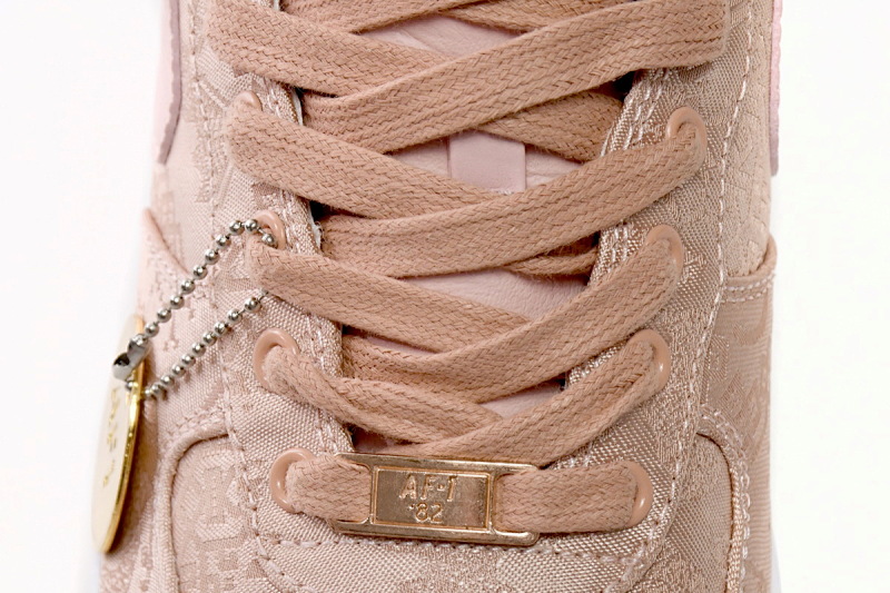 【BD5QF】丝绸金 耐克空军一号板鞋 CJ5290-600 CLOT x Nike Air Force 1 Low Premium Rose Gold Silk