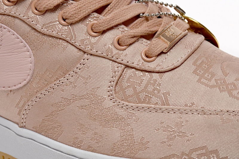 【BD5QF】丝绸金 耐克空军一号板鞋 CJ5290-600 CLOT x Nike Air Force 1 Low Premium Rose Gold Silk