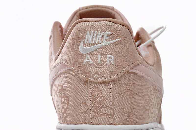 【BD5QF】丝绸金 耐克空军一号板鞋 CJ5290-600 CLOT x Nike Air Force 1 Low Premium Rose Gold Silk