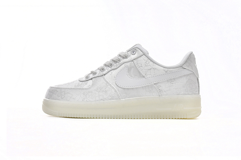 【BD5QF】丝绸白 耐克空军一号板鞋 AO9286-100 CLOT x Nike Air Force 1 Low Premium White Silk