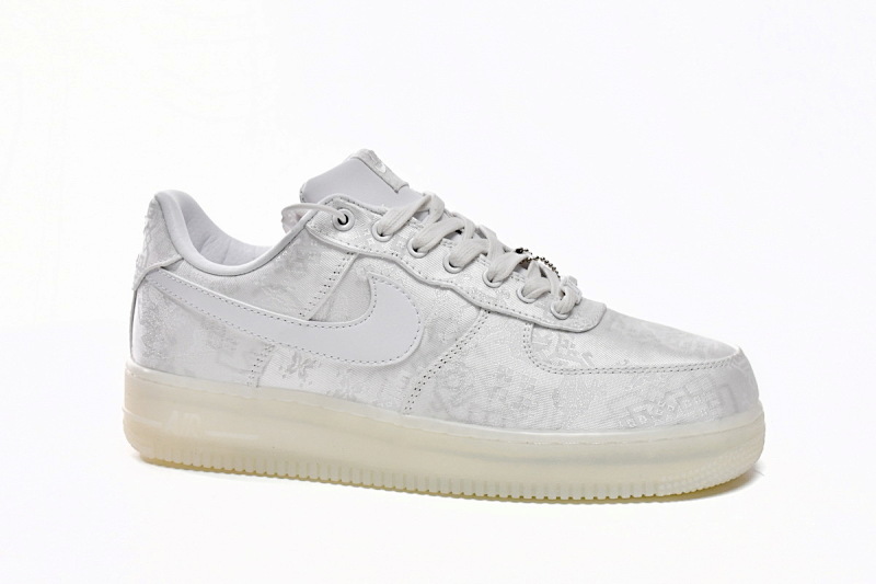 【BD5QF】丝绸白 耐克空军一号板鞋 AO9286-100 CLOT x Nike Air Force 1 Low Premium White Silk