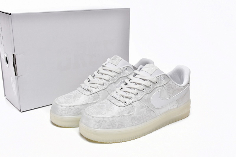 【BD5QF】丝绸白 耐克空军一号板鞋 AO9286-100 CLOT x Nike Air Force 1 Low Premium White Silk