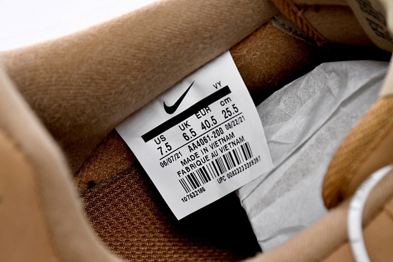 【AD3QF】新麦低 耐克空军一号板鞋 AA4061-200 Nike Air Force 1 Low Flax