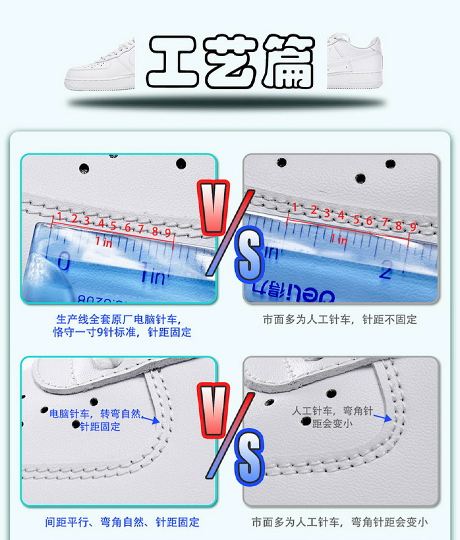 【AA3XP】全白 独家越南VF2021年新版本 CW2288-111 Nike Air Force 1 '07 Low White
