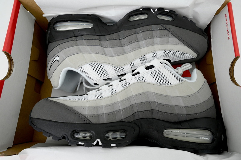 【CA5MC】黑灰白大气泡 耐克95气垫 HM4740-007 Nike Air Max 95 'Big Bubble - Granite'