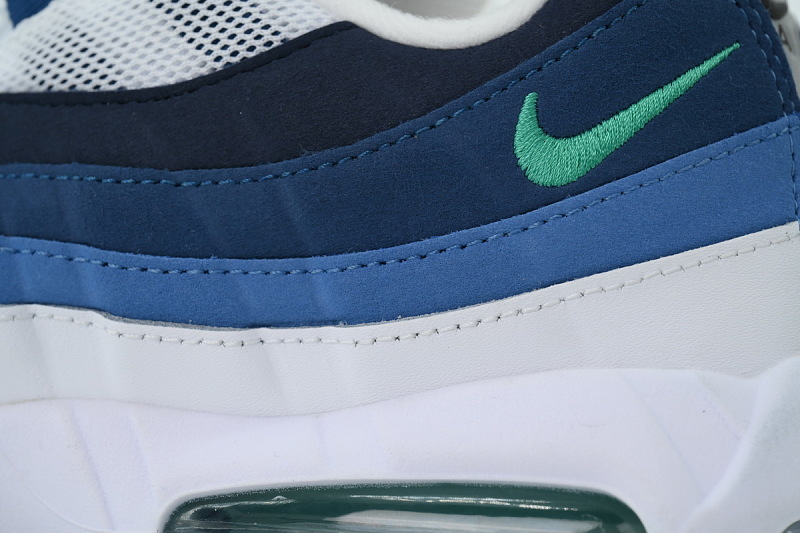 【CA9KZ】白蓝 KZ版本耐克95气垫 IH7855-100 Nike Air Max 95 'Big Bubble - Slate' 2026