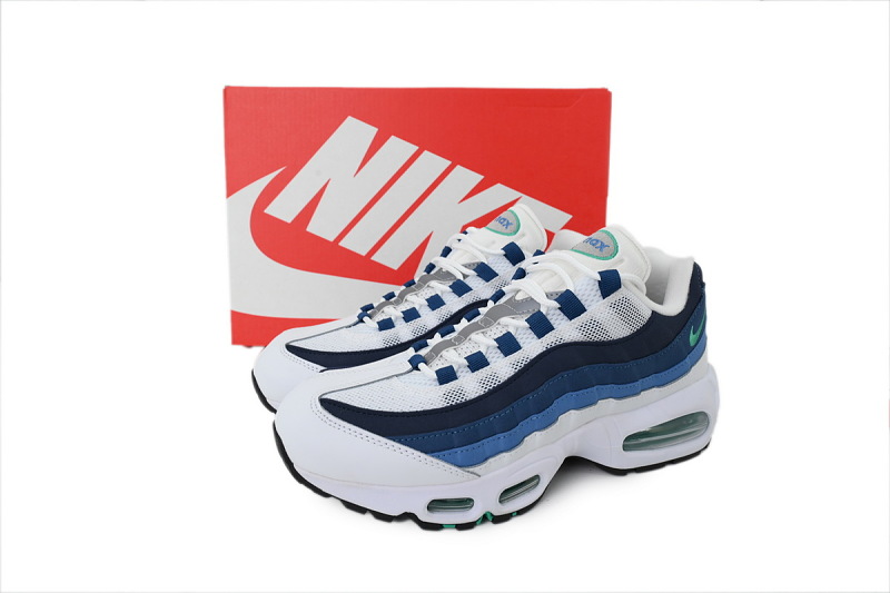 【CA9KZ】白蓝 KZ版本耐克95气垫 IH7855-100 Nike Air Max 95 'Big Bubble - Slate' 2026