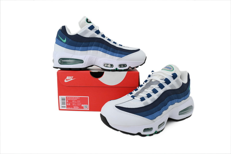 【CA9KZ】白蓝 KZ版本耐克95气垫 IH7855-100 Nike Air Max 95 'Big Bubble - Slate' 2026
