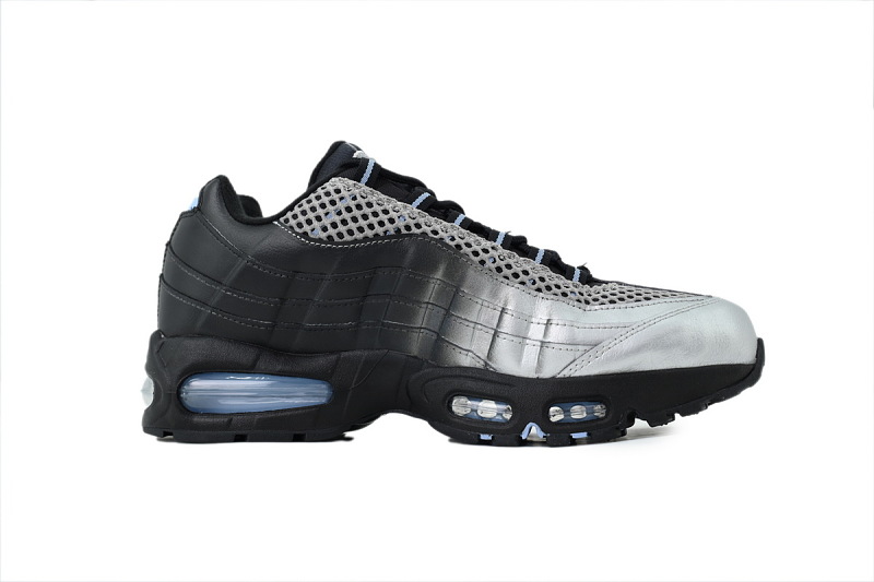 【CA1MC】黑银 耐克95气垫 IQ7708-095 Palace x Nike Air Max 95 'Big Bubble - Metallic Silver'