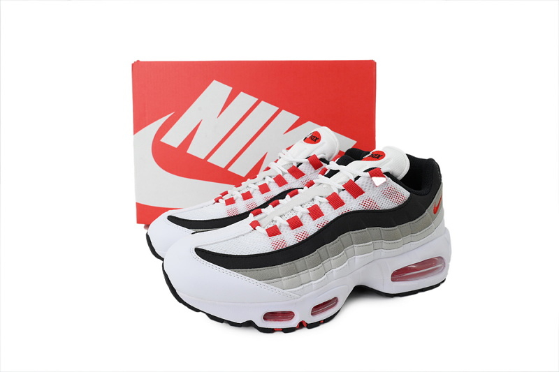 【CA9KZ】黑灰红 KZ版本耐克95气垫 IB7862-100 Nike Air Max 95 OG 'Comet Red' 2026