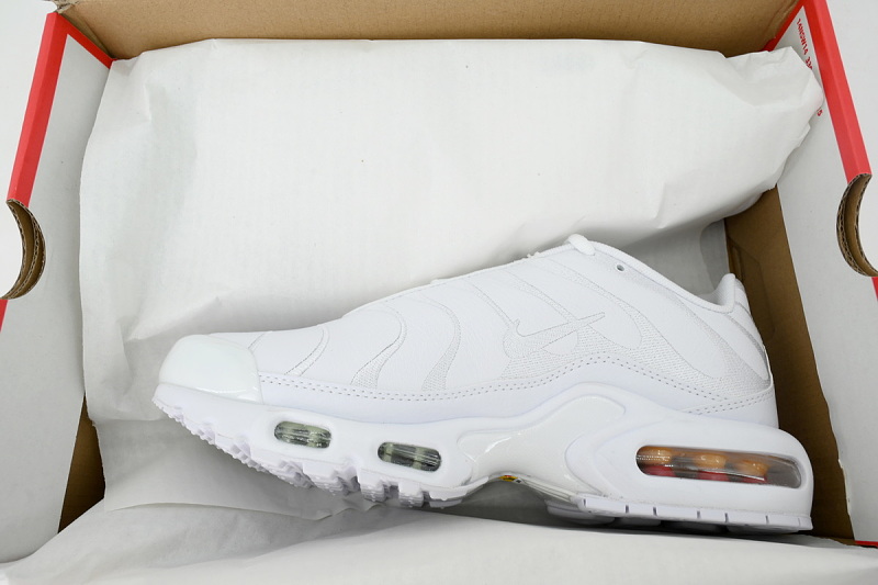 【BA3MA】白皮革 耐克 NIKE 休闲时尚跑步鞋 AJ2029-100 Nike Air Max Plus TN 'Triple White'