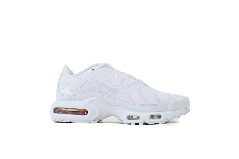【BA3MA】白皮革 耐克 NIKE 休闲时尚跑步鞋 AJ2029-100 Nike Air Max Plus TN 'Triple White'