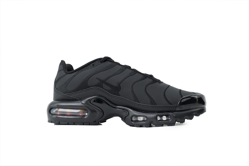 【BA3MA】黑皮革 耐克 NIKE 休闲时尚跑步鞋 AJ2029-001 Nike Air Max Plus TN 'Triple Black'