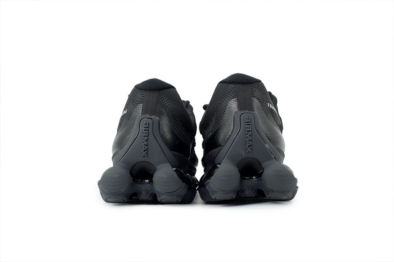 【BH1LL】联名黑001 耐克大气垫跑鞋 IQ8601-001 Fragment Design x Nike Air Liquid Max 'Black Anthracite'