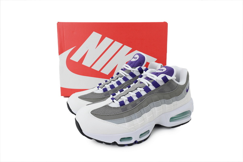 【CA9KZ】紫白 KZ版本耐克95气垫 HJ5996-100 Nike Wmns Air Max 95 OG 'Grape' 2026