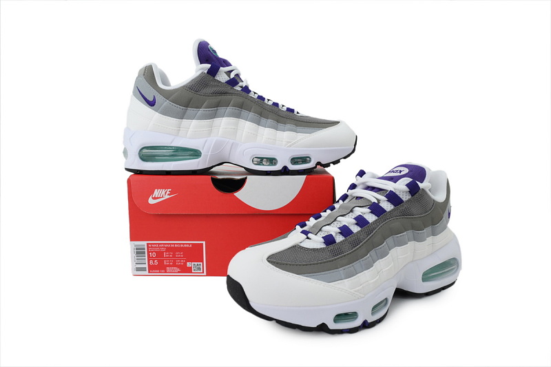【CA9KZ】紫白 KZ版本耐克95气垫 HJ5996-100 Nike Wmns Air Max 95 OG 'Grape' 2026
