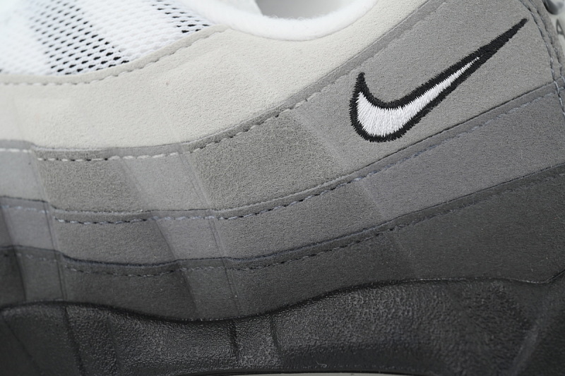 【CA9KZ】黑灰白 KZ版本耐克95气垫 HM4740-007  Nike Air Max 95 'Big Bubble - Granite'