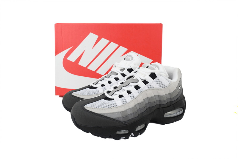 【CA9KZ】黑灰白 KZ版本耐克95气垫 HM4740-007  Nike Air Max 95 'Big Bubble - Granite'